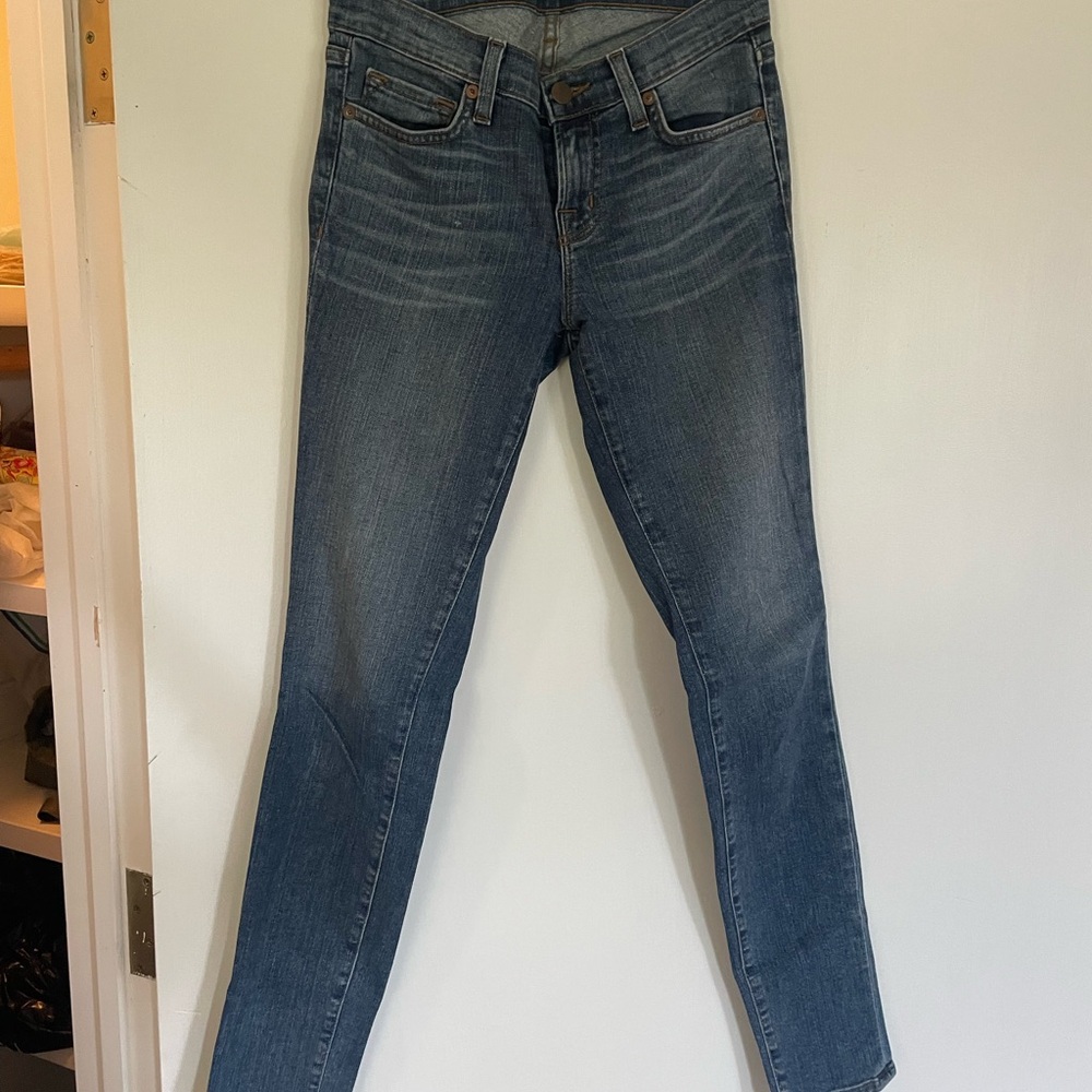 J Brand Blue Skinny Jeans Versatile Style